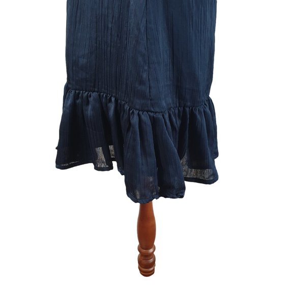 Showpo NWT | Size 10 | Long Sleeve Front Tie Up Consideration Mini Dress Lined - Picture 9 of 13